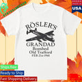 Roslers Grandad Bombed Old Trafford 1941 Shirt
