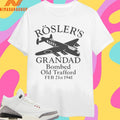 Rosler’s Grandad Bombed Old Trafford Feb 21st 1941 Shirts