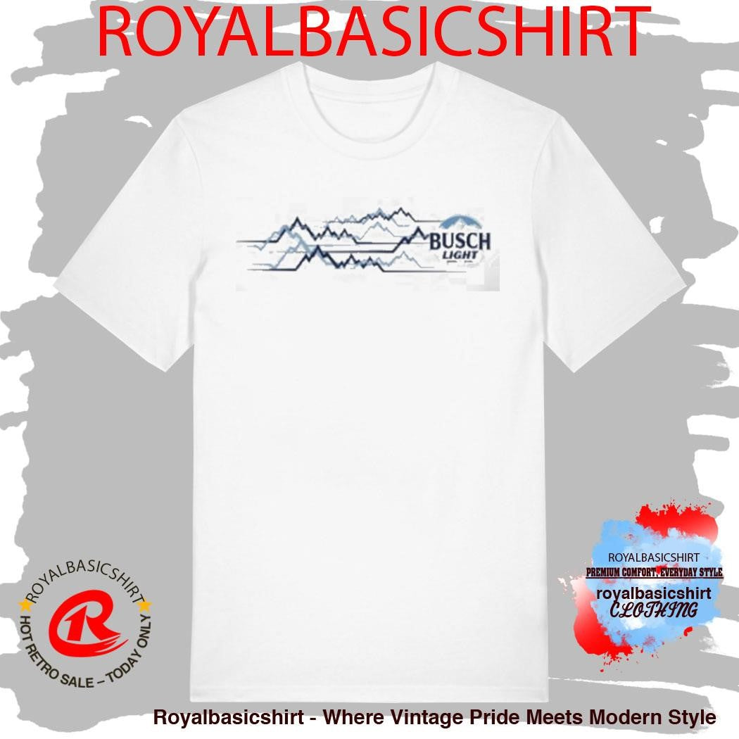 Ross Chastain Busch Light Shock Waves T-Shirt