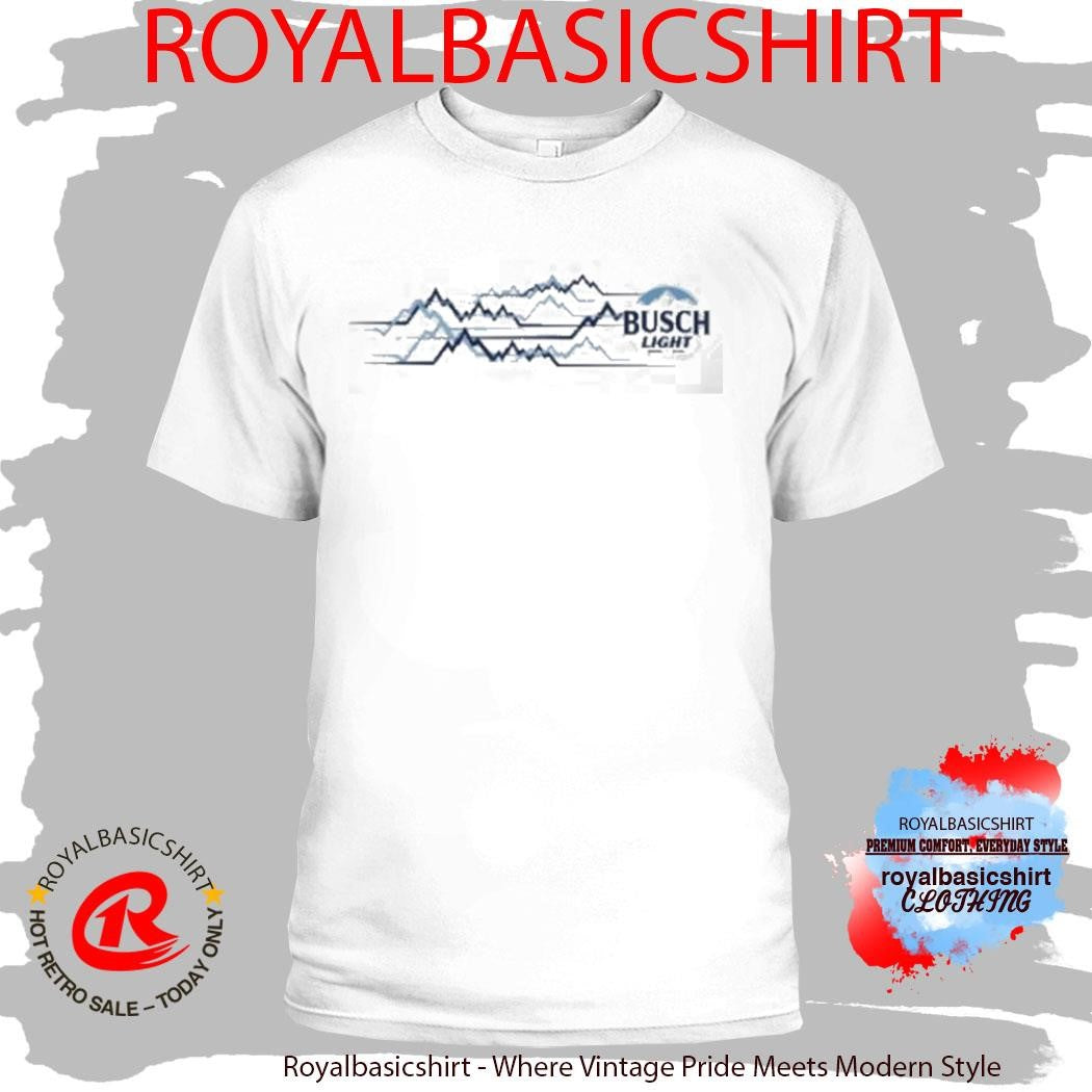 Ross Chastain Busch Light Shock Waves T-Shirt