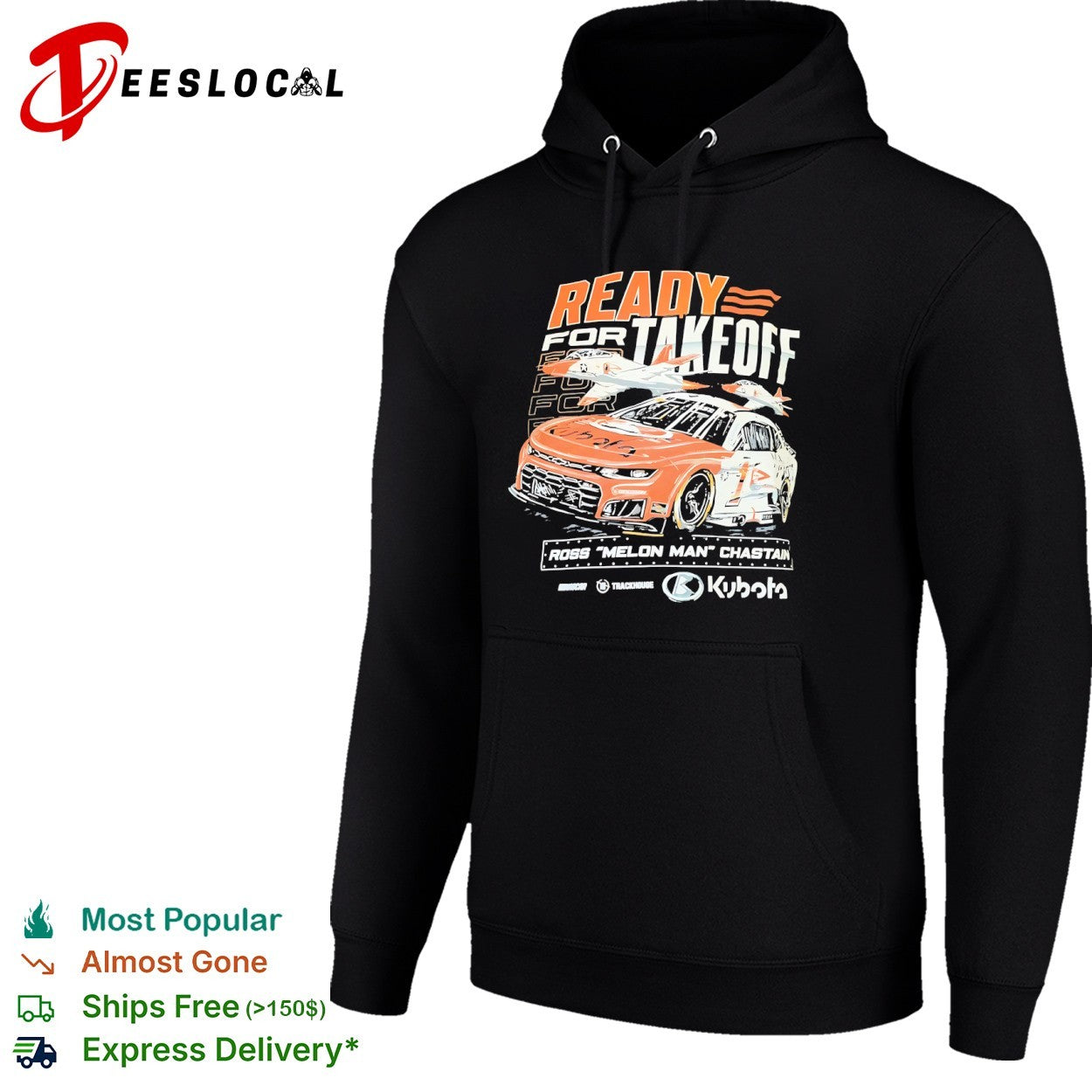 Ross Chastain Trackhouse NASCAR Melon Man ready for takeoff racecar shirt