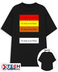 Rothmus it’s okay to be Native it’s okay to be Asian it’s okay to be Latino it’s okay to be White shirt