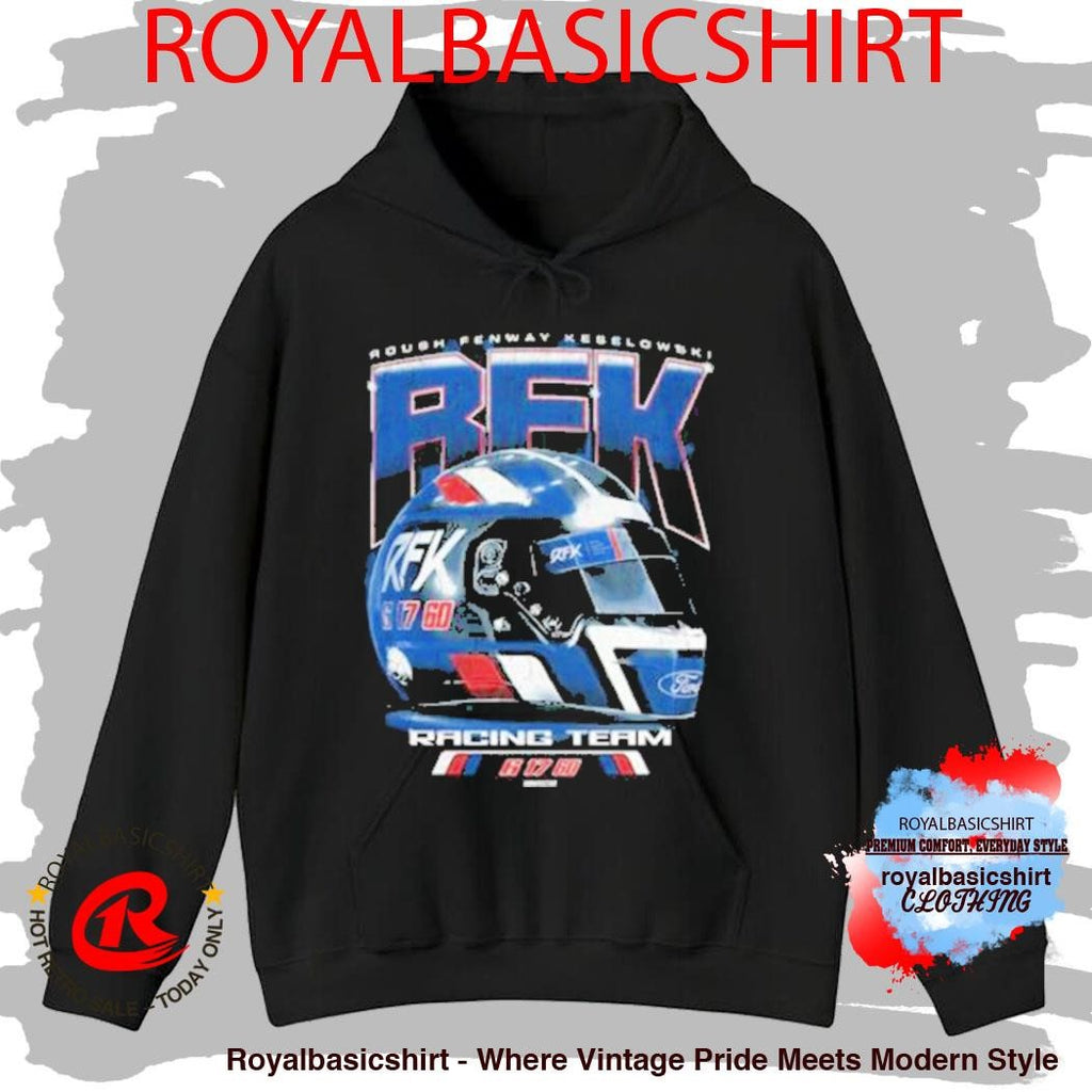 Roush Fenway Keselowski Rek Racing 2026 Helmet T-Shirt