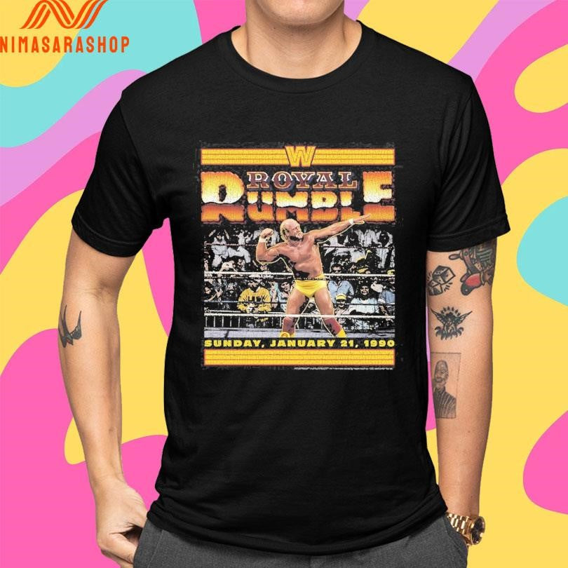 Royal Rumble Sunday January 21 1990 Shirts