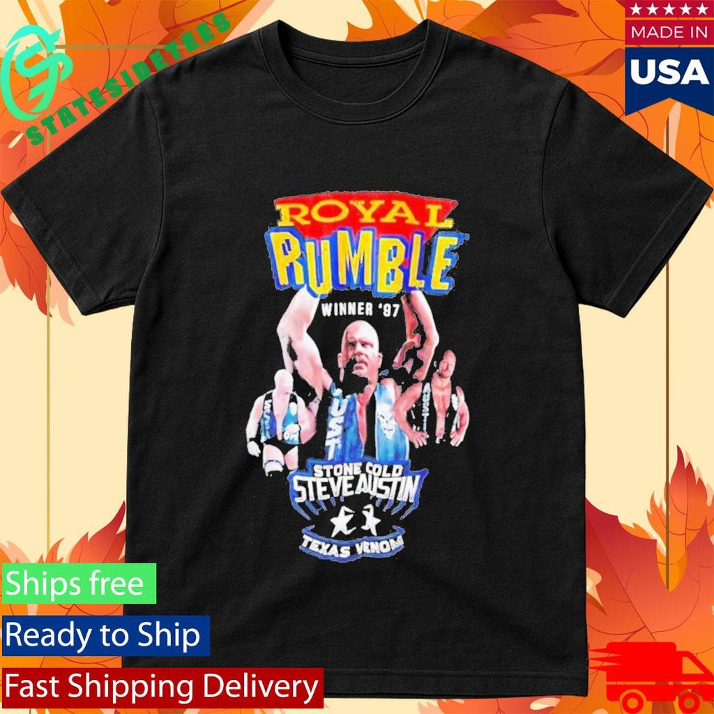 Royal Rumble Winner 97 Stone Cold Steve Austin Texas Venom Shirt