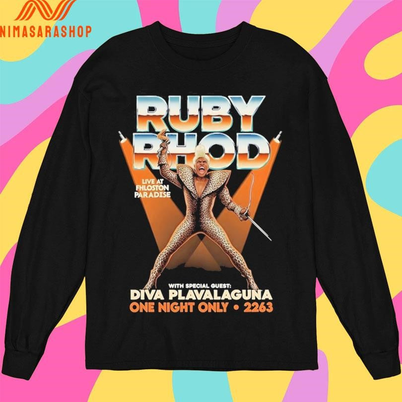Ruby Rhod Live At Fhloston Paradise With Special Guest Diva Plavalaguna One Night Only 2263 Shirts