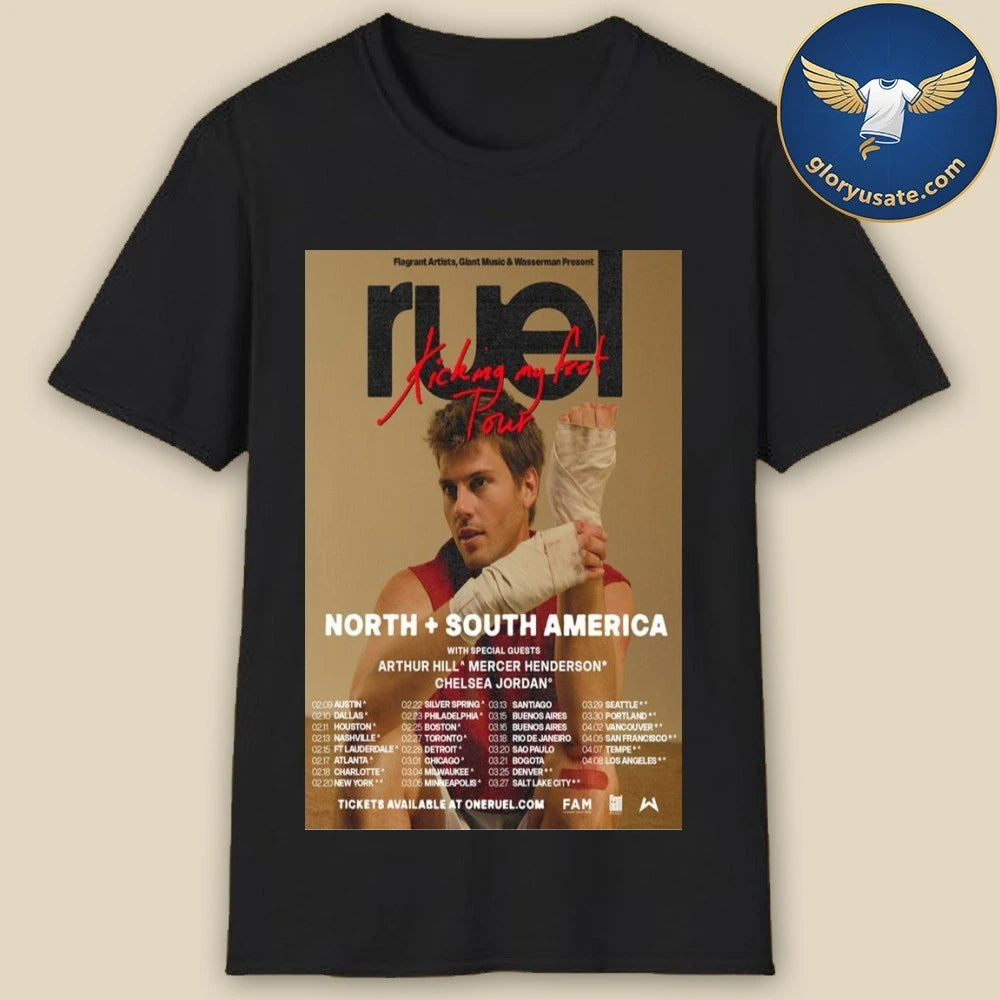 Ruel North &amp; South America Tour 2026 Poster Shirt