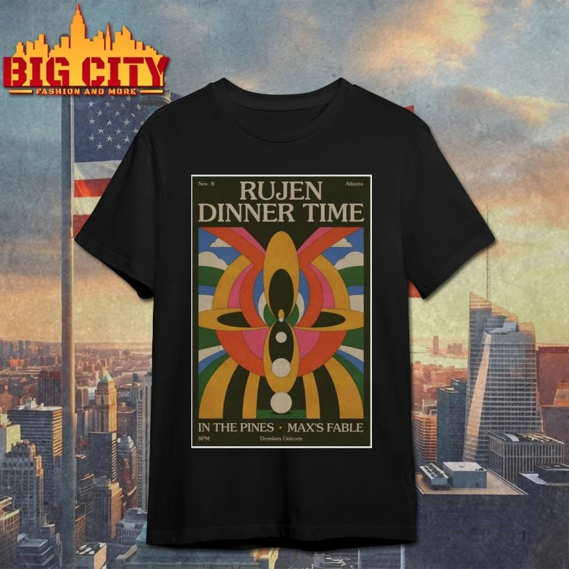 Rujen Dinner Time Atlanta Poster shirt