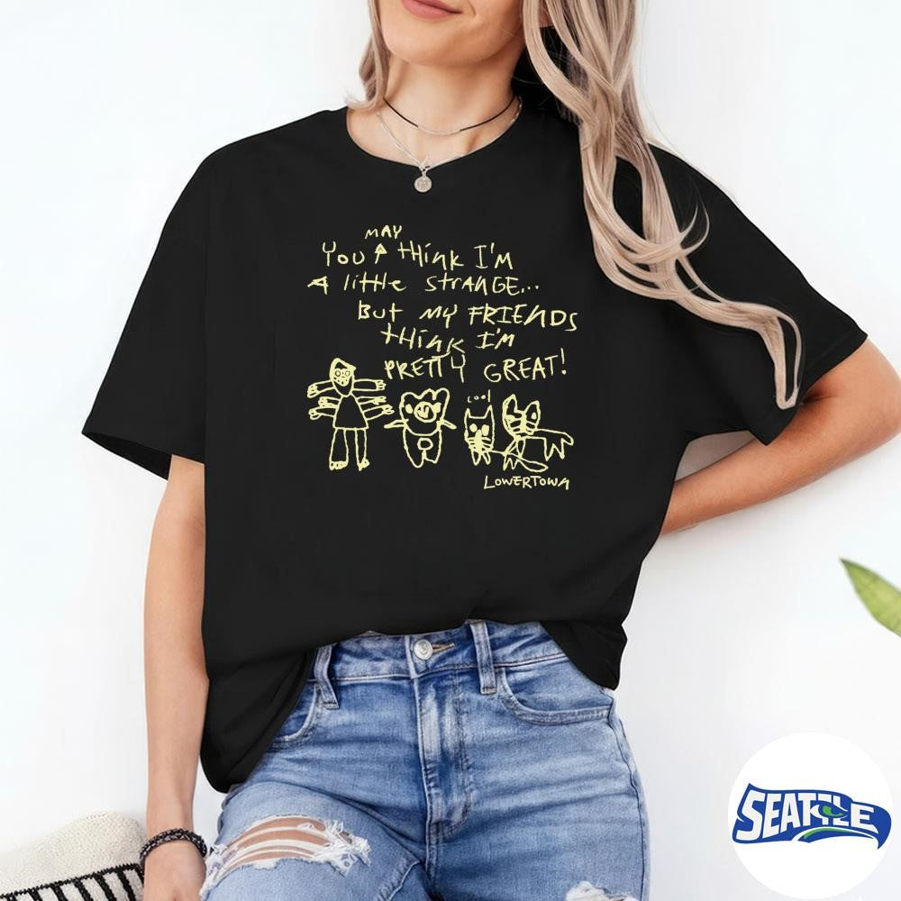 Run For Cover Records Lowertown Friends Black Shirt