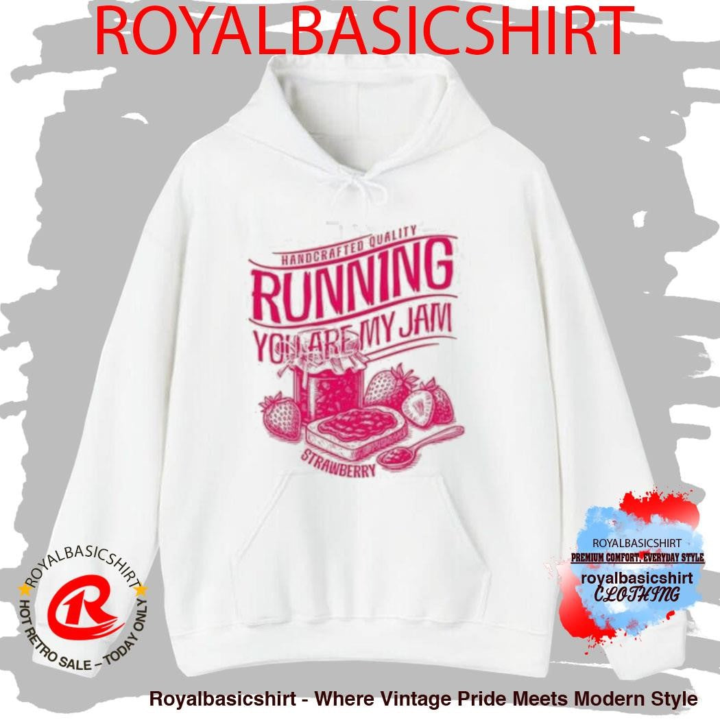 Running You Are My Jam Strawberry Shirt