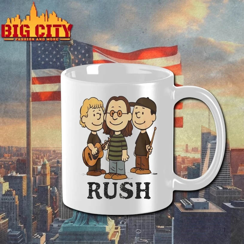 Rush Band As Peanuts shirt