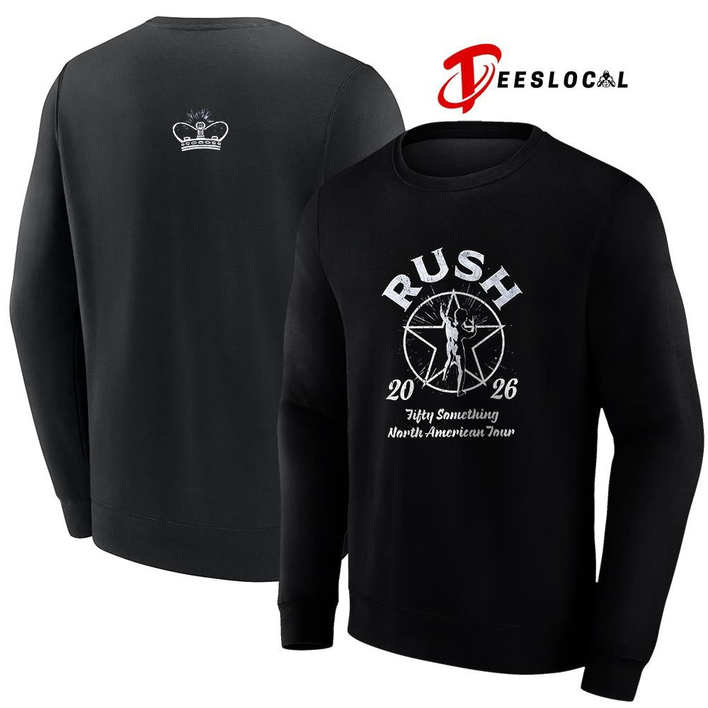 Rush Fifty Something tour starman graphic shirt