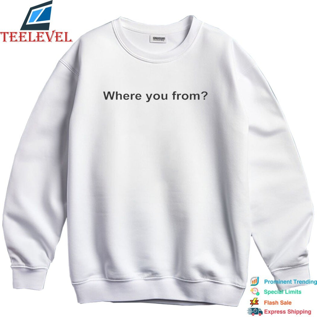 Russell Westbrook Where You From T-shirts