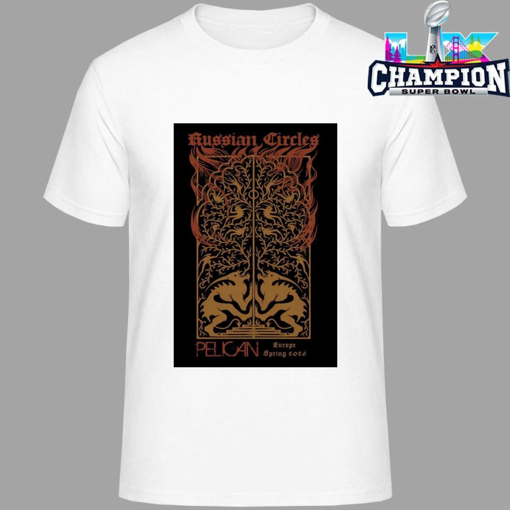Russian Circles Spring 2026 Tour Shirt