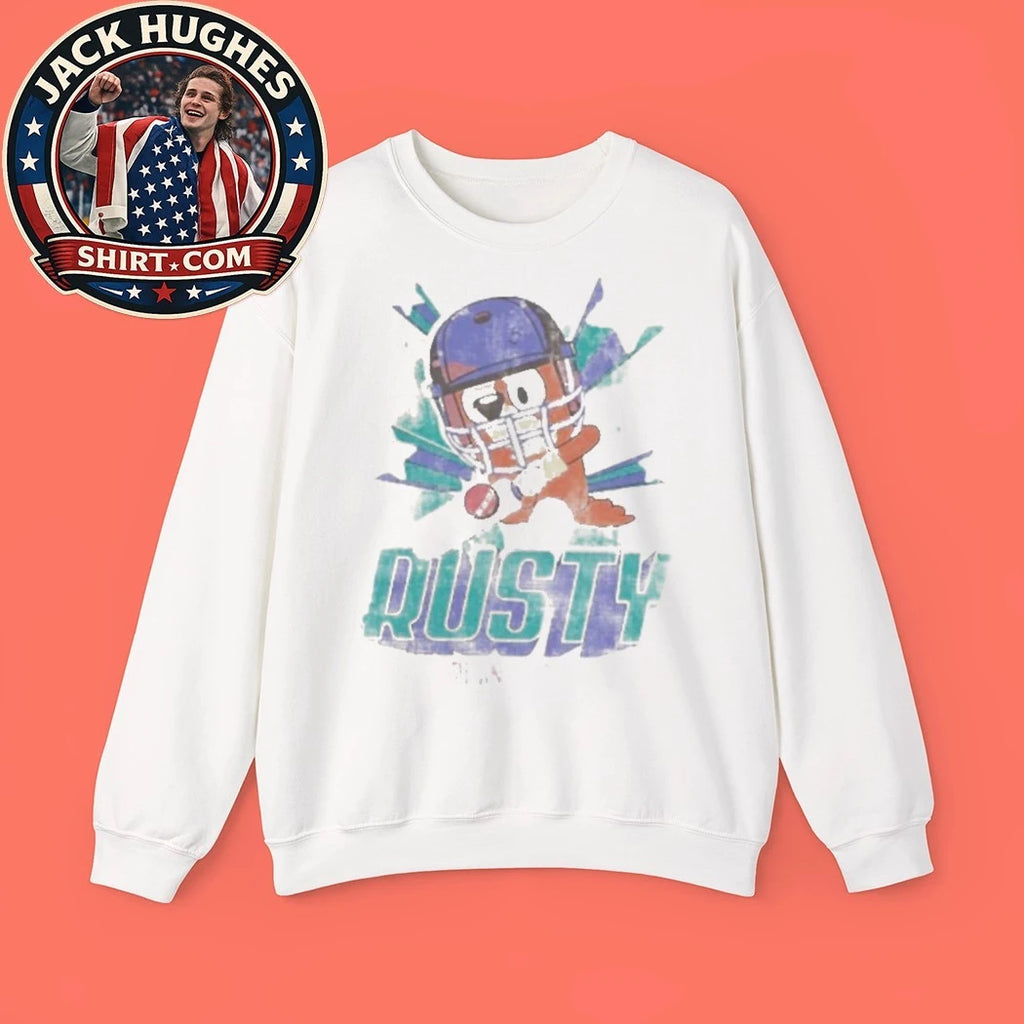 Rusty Rising Star Cricket Mascot Father Day Gift Shirt