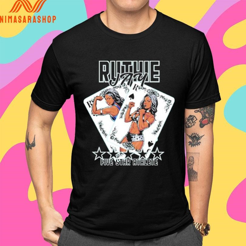 Ruthie Jay Five Star Athlete Cards Shirts