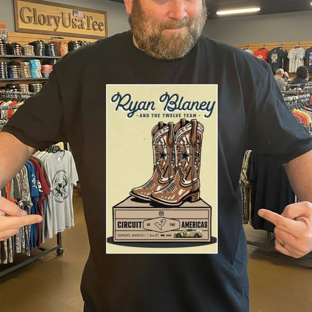 Ryan Blaney March 1 2026 Circuit of the Americas Poster Shirt