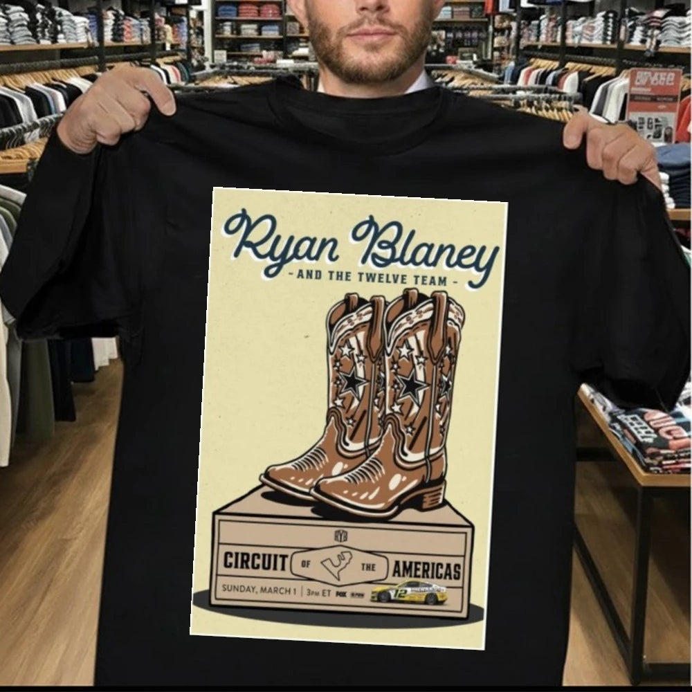 Ryan Blaney March 1 2026 Circuit of the Americas Poster Shirt