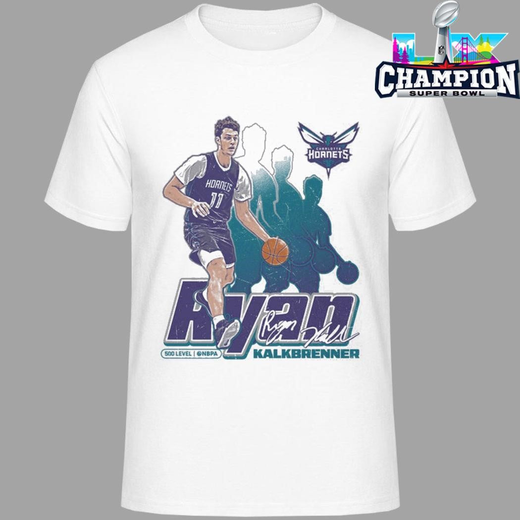 Ryan Kalkbrenner Charlotte Hornets Shirt