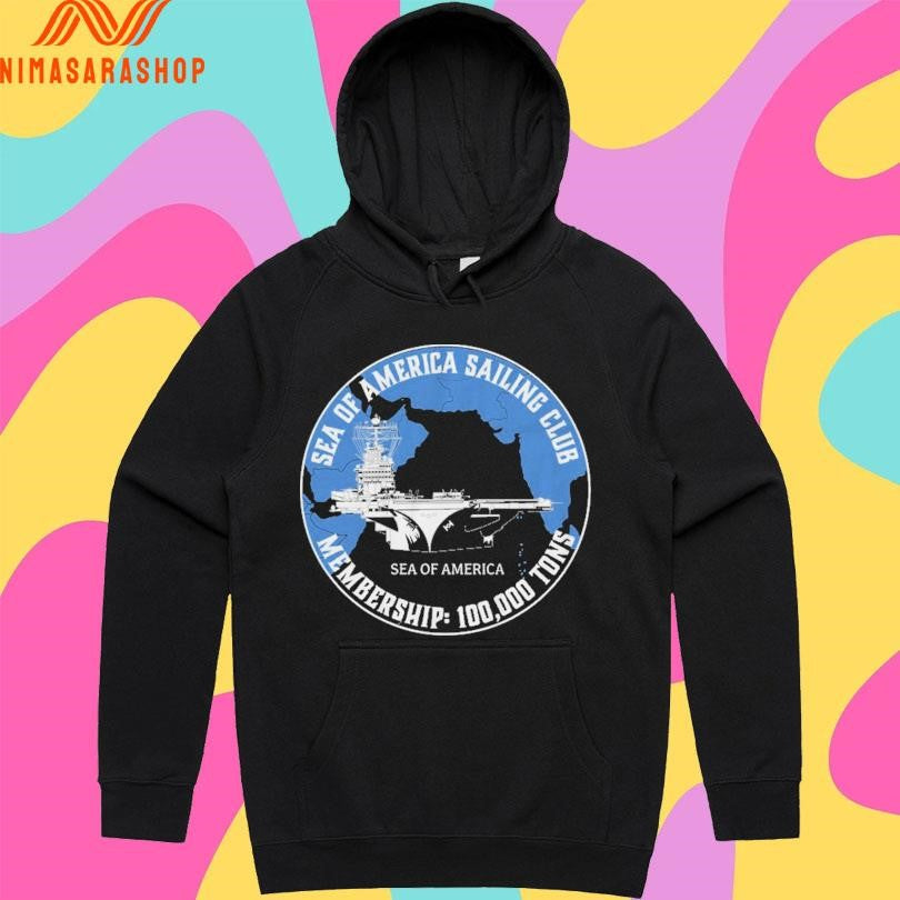 Ryan Mcbeth Sea Of America Sailing Club Membership 100000 Tons Shirts