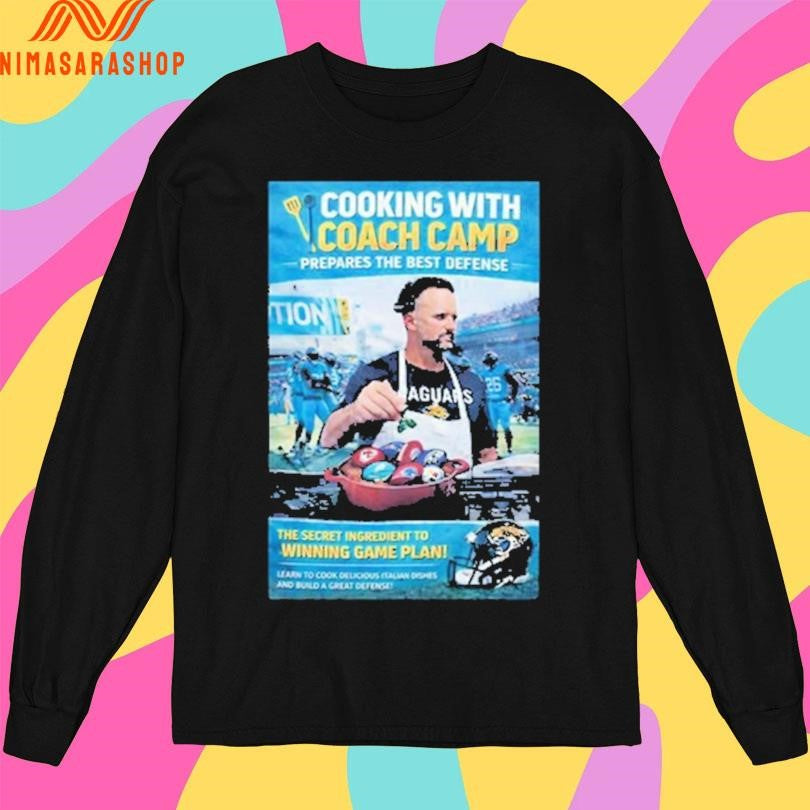 Ryan Nielsen Wearing Cooking With Coach Camp Prepares The Best Defense Shirts