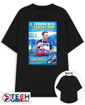 Ryan Nielsen wearing cooking with Coach Camp shirt