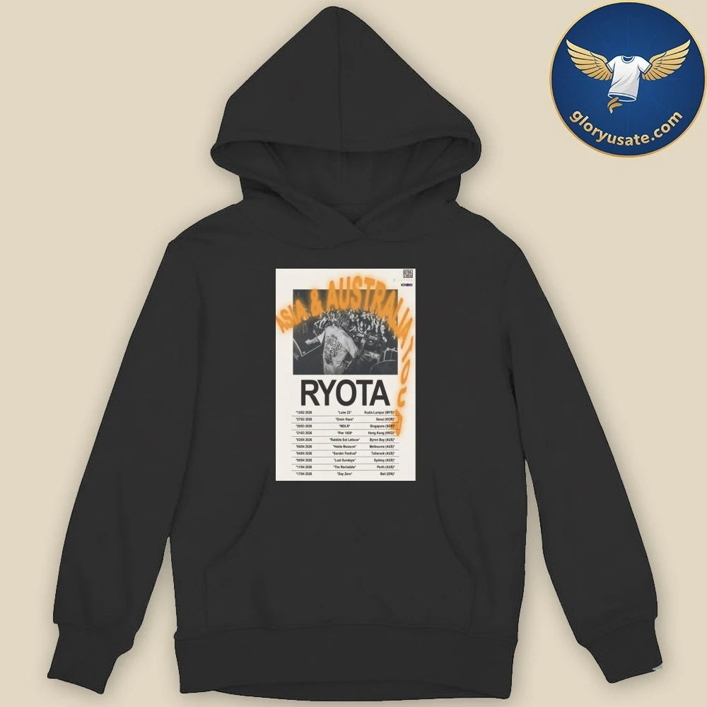 Ryota Asia &amp; Australia Tour 2026 Poster Shirt