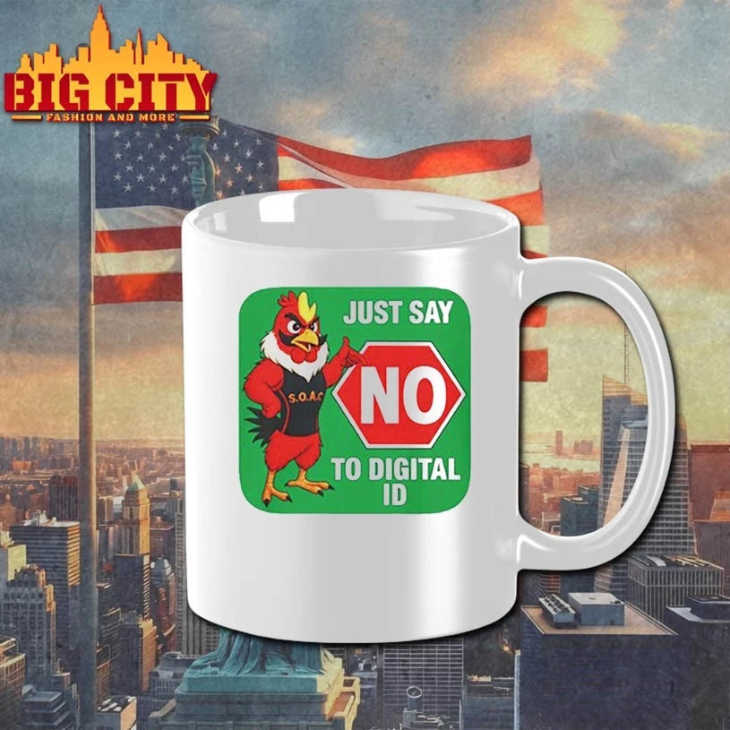 S.O.A.C Just Say No To Digital ID shirt