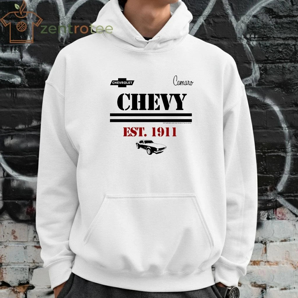 SELECT OPTIONS CHEVROLET CAMARO EST 1911 CHEVROLET MUSCLE CAR tee