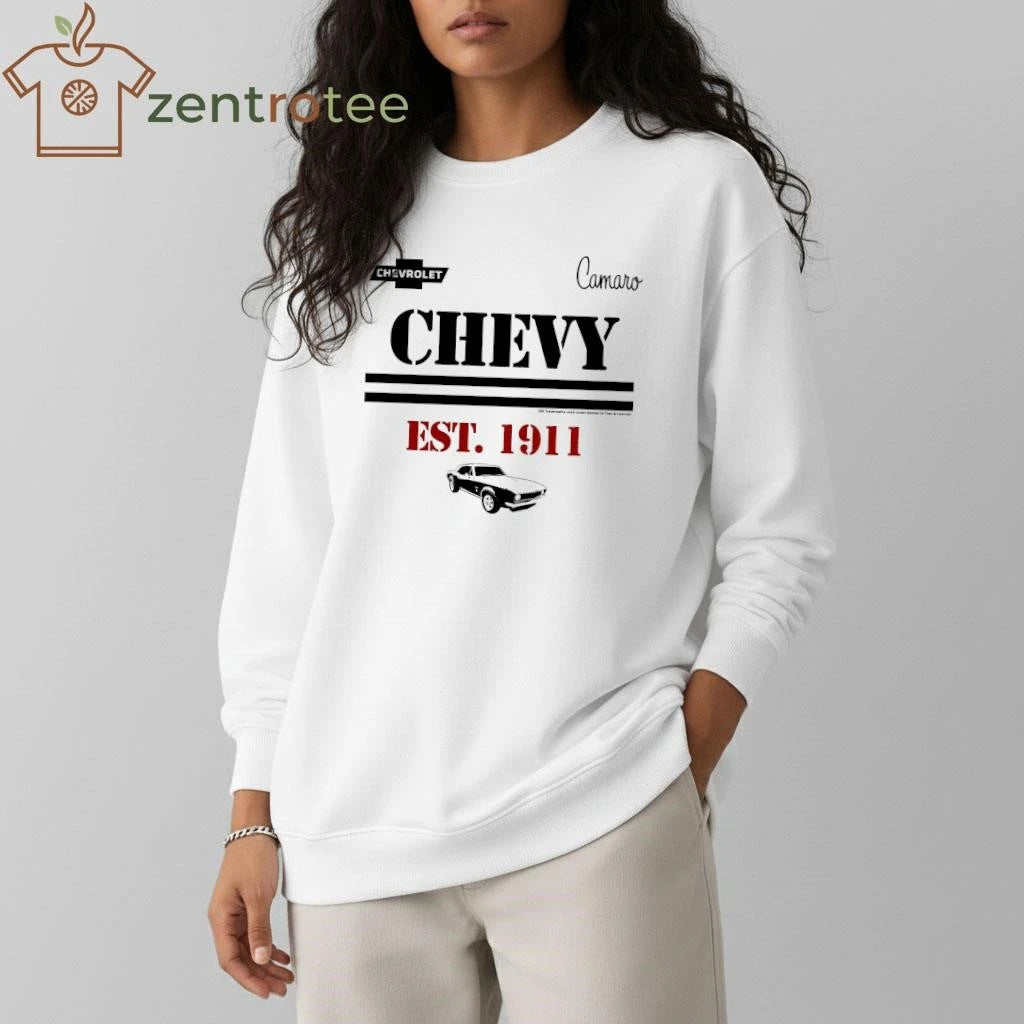 SELECT OPTIONS CHEVROLET CAMARO EST 1911 CHEVROLET MUSCLE CAR tee