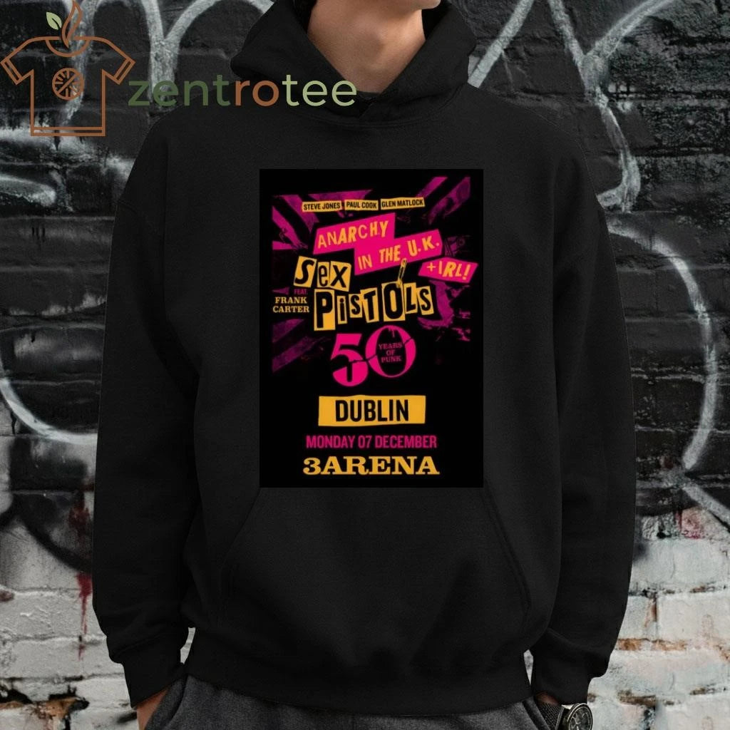 SEX PISTOLS 50 Years 2026 Tour DUBLIN tee