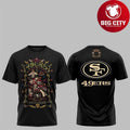 SF 49ers Hasta la Muerte 2025 New Two Sided Shirt