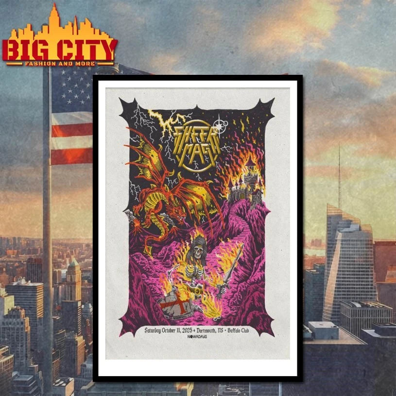SHEER MAG Oct 11 2025 Buffalo Club in Dartmouth NS Poster Shirt