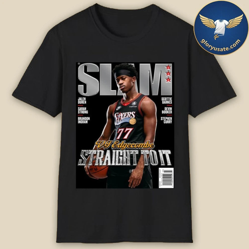 SLAM 260 Cover Poster VJ Edgecombe Straight To It Magazine Poster Shirt