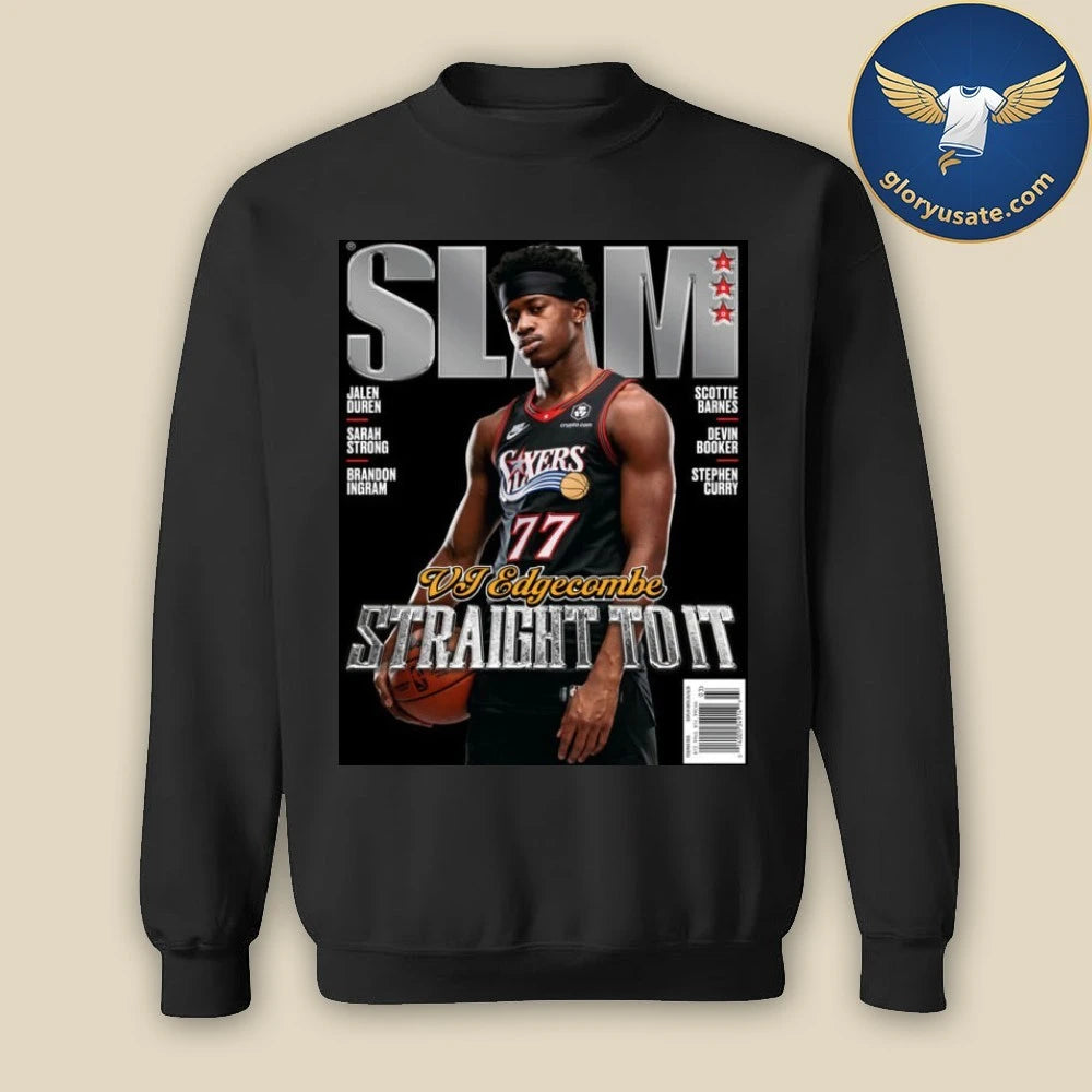 SLAM 260 Cover Poster VJ Edgecombe Straight To It Magazine Poster Shirt