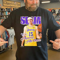 SLAM 260 Cover Tee Austin Reaves Against All Odds Los Angeles Laker NBA T-Shirt