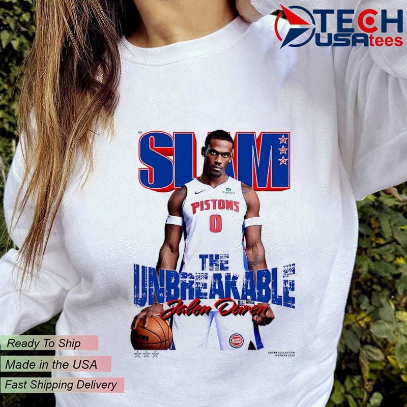 SLAM Jalen Duren The Unbreakable shirt