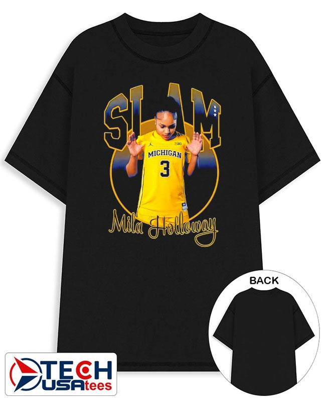 SLAM Michigan WBB Mila Holloway shirt