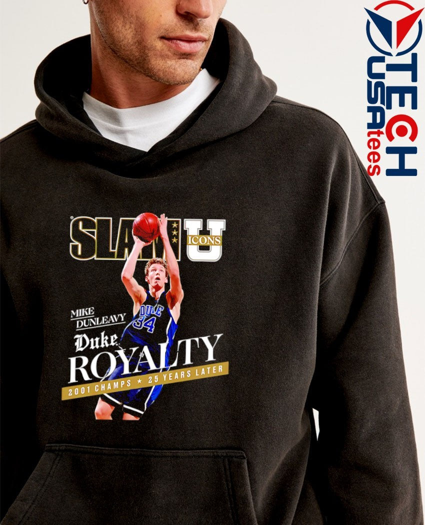 SLAM Mike Dunleavy Duke Royalty 2001 Champs 25 years later shirt