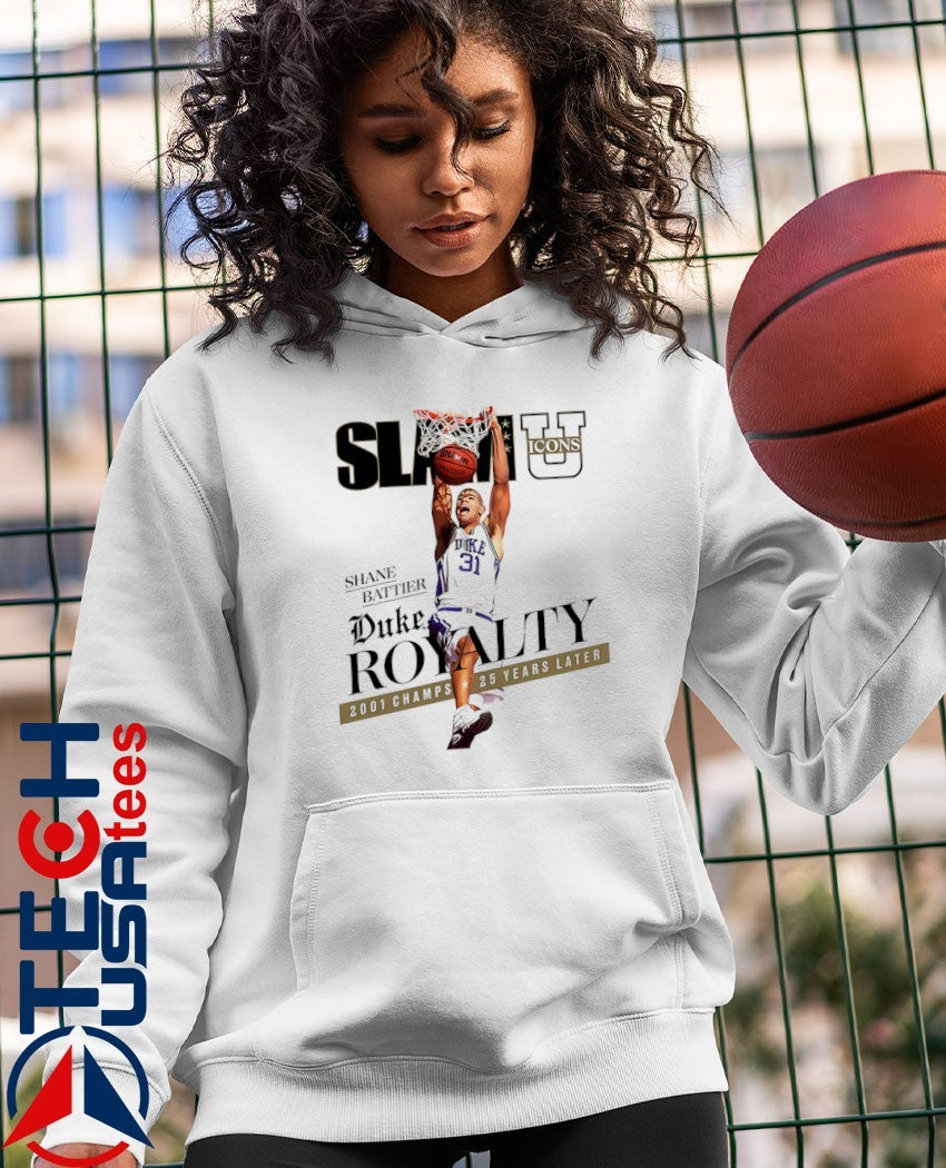 SLAM Shane Battier Duke Royalty 2001 Champs 25 years later shirt