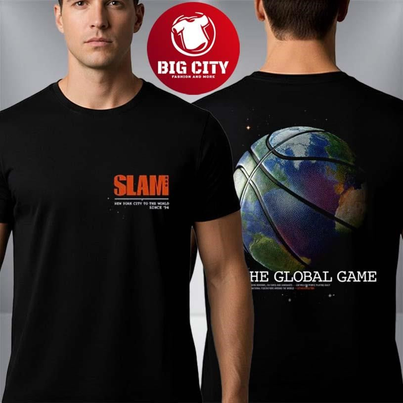 SLAM The Global Game New York City To The World Two Sided Shirt