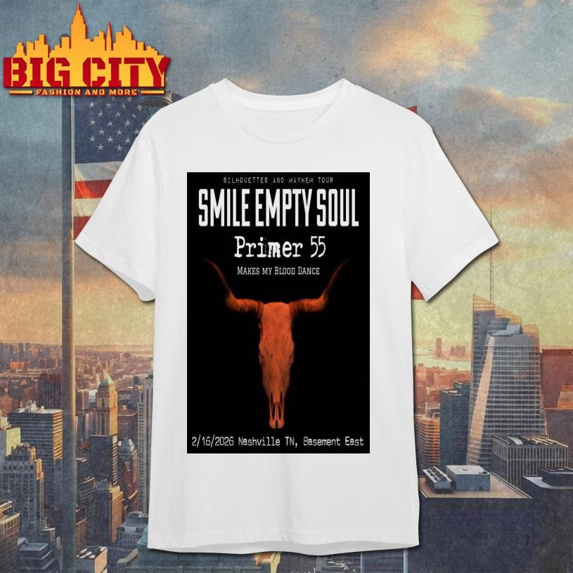 SMILE EMPTY Feb 16 2026 Poster Shirt