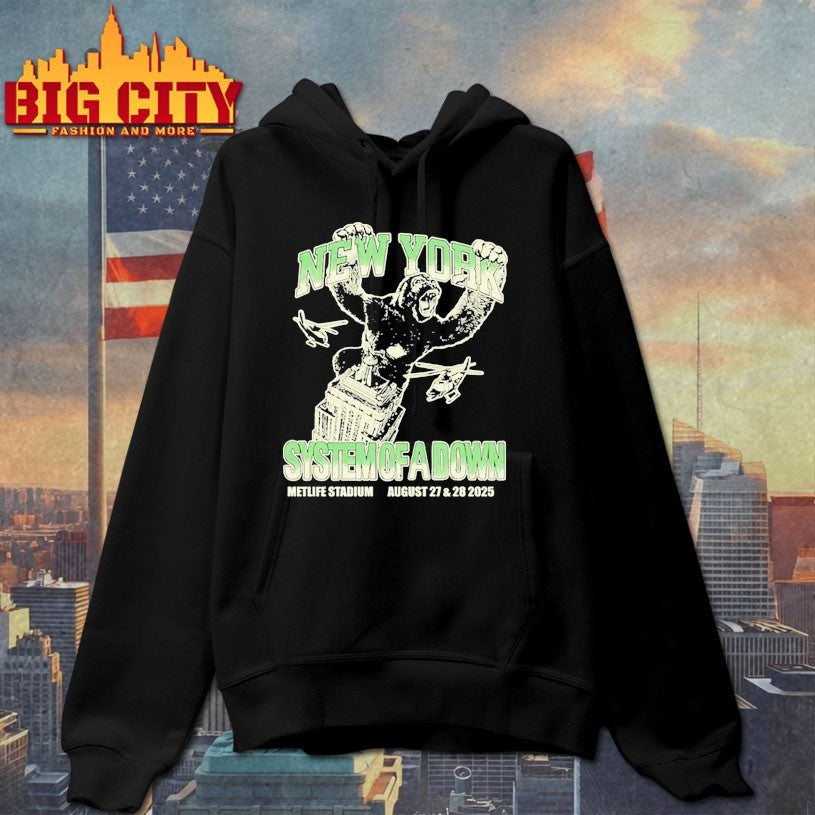 SOAD MetLife Stadium New York City Aug 27 28 2025 Shirts
