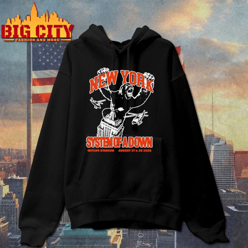 SOAD New York City 2025 East Rutherford, NJ 08.28.2025 King Kong Shirts