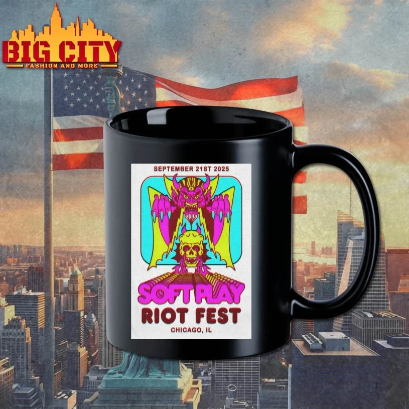 SOFT PLAY Riot Fest In Chicago IL Sep 21 2025 Poster Shirt