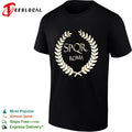 SPQR Roma laurel wreath shirt