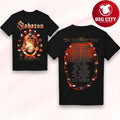 Sabaton Flags of Europe 2025 Tour Two Sided Shirt