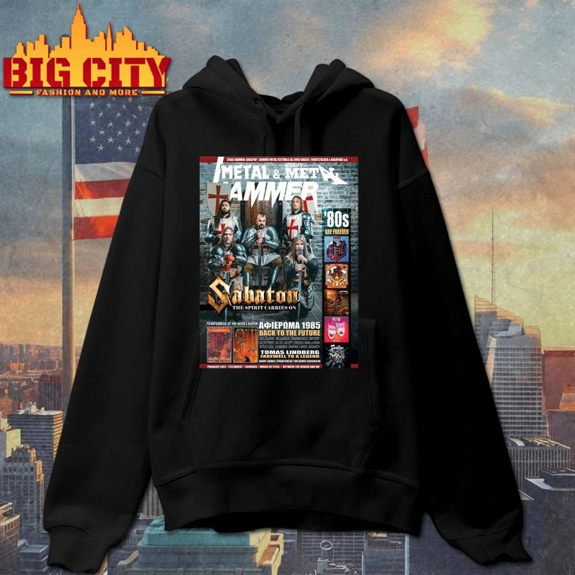 Sabaton On The Cover Of Metal Hammer Greece October Issue 2025 The Spirit Carries On Home Decor Poster Shirt