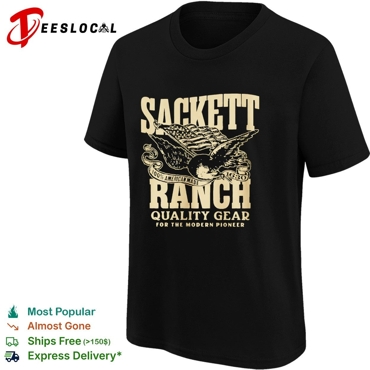 Sackett Ranch 100 percent american made 1630 quality gear for the modern pioneer shirt