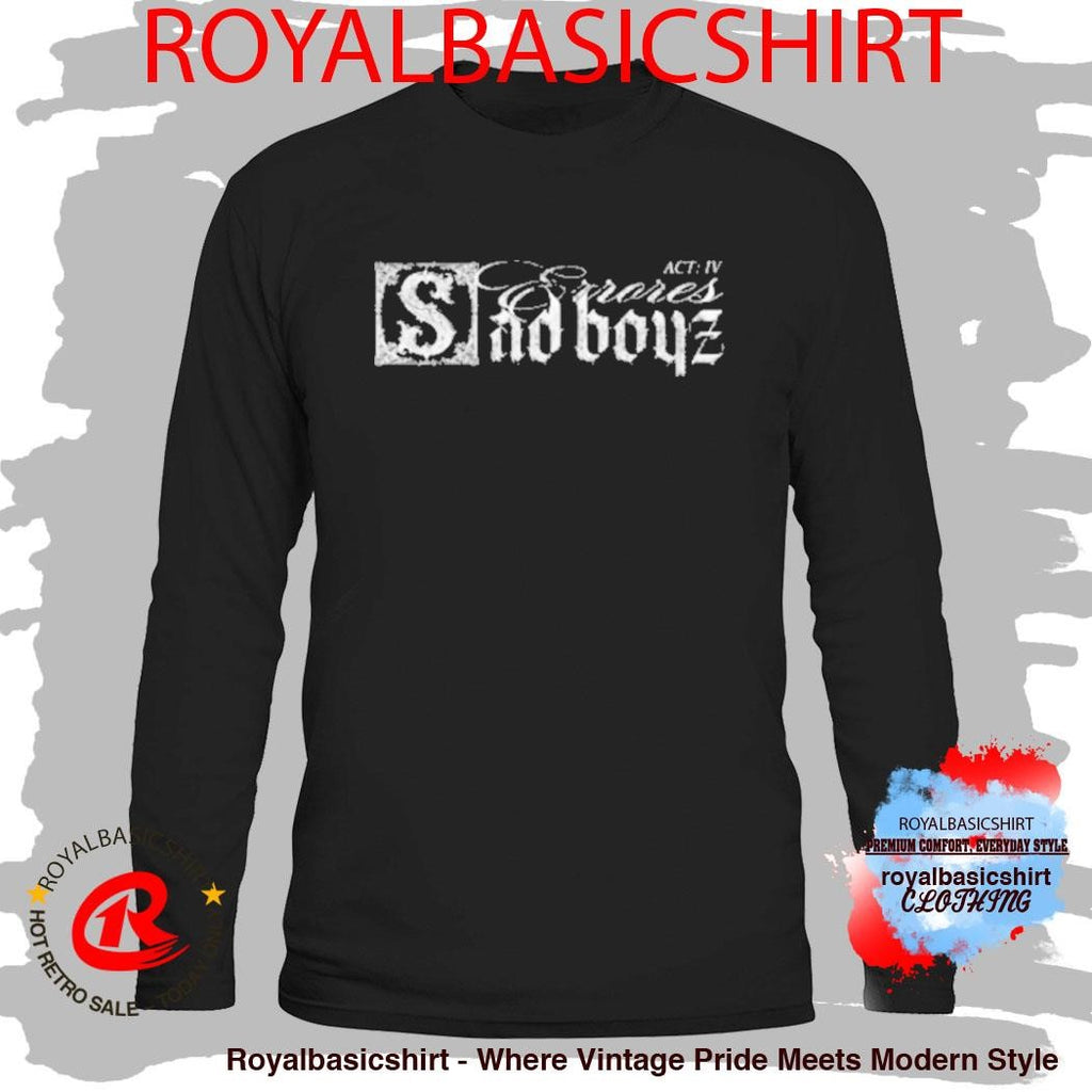 Sad Boyz Errores Iv Shirt